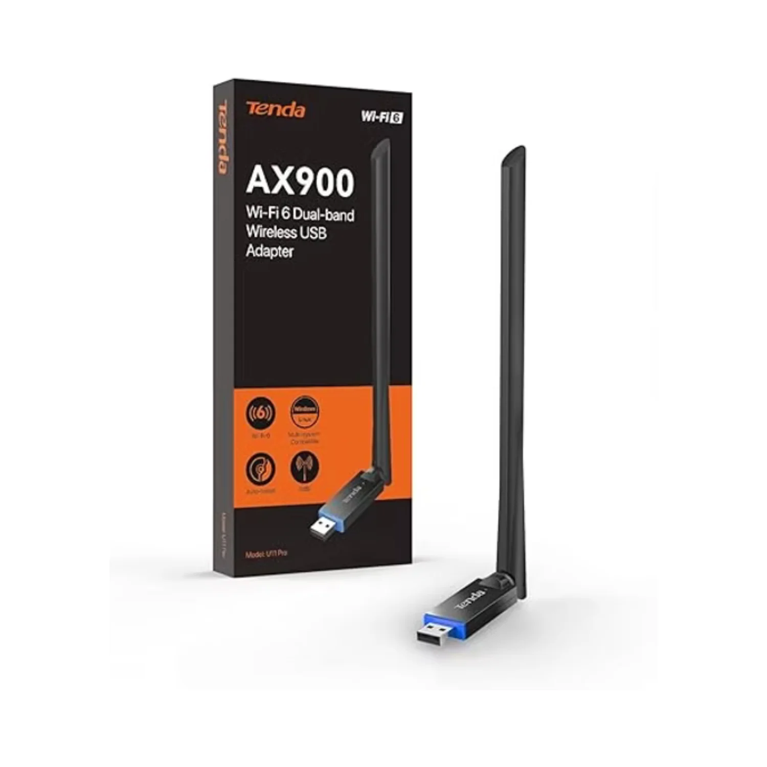 Tenda U11 Pro AX900 Wi-Fi 6 Wireless USB Adapter