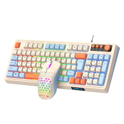 Inplay STX390-WM WHITE Mix Keyboard & Mouse Combo