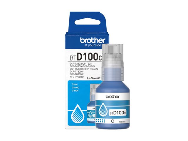 Brother BTD100C Cyan