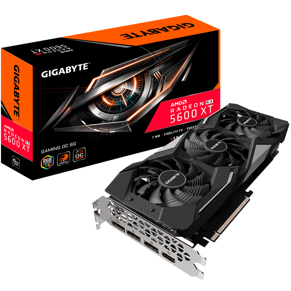 Gigabyte RX 5600XT Gaming OC 6GB GDDR5 192Bit