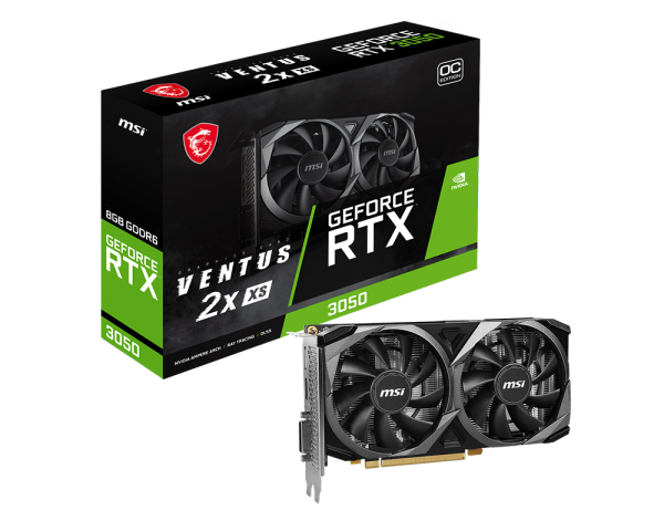 MSI GeForce RTX3050 Ventus 2X XS 8GB OC