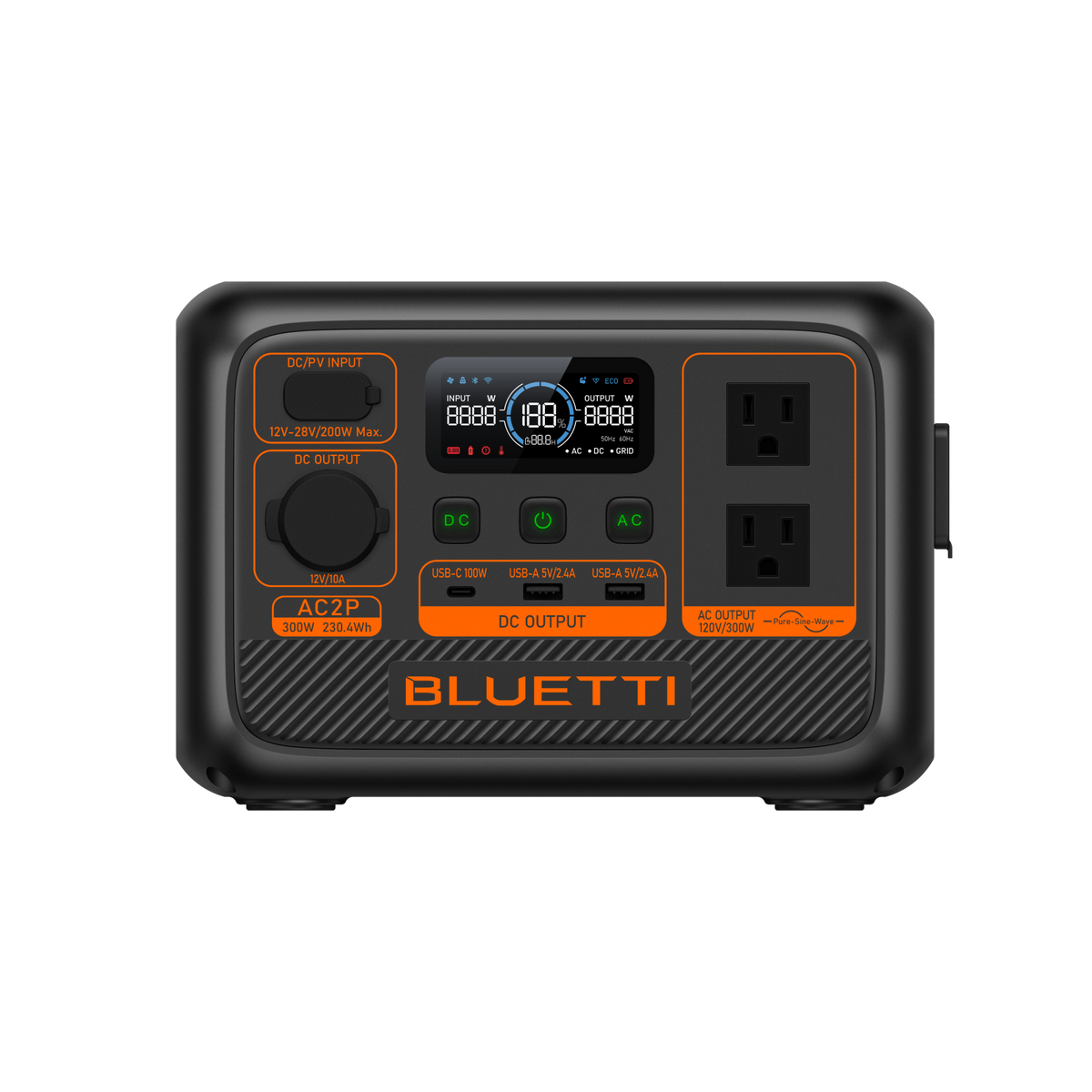 BLUETTI AC2P 300W Portable Power Station