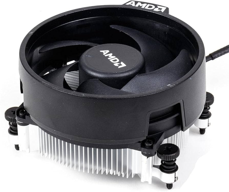 AMD Ryzen 5 PRO 4650G Tray with AMD FAN view 3