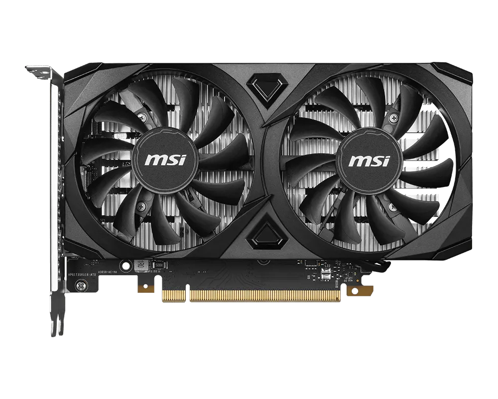 MSI GeForce RTX 3050 VENTUS 2X 6G OC view 2