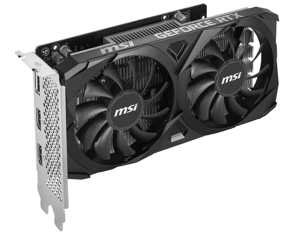 MSI GeForce RTX 3050 VENTUS 2X 6G OC view 4