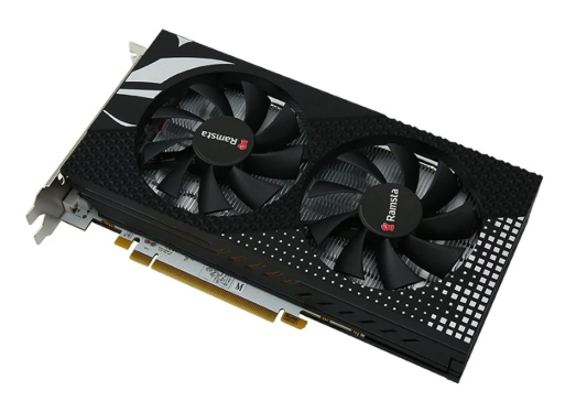 Ramsta RX580 8GB DDR5 Video Card BLACK view 3