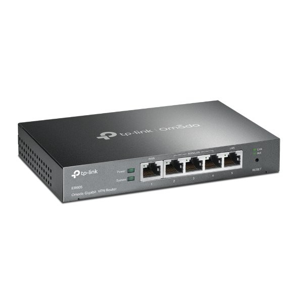 TP-Link ER605 Omada Multi-Wan Gigabit VPN Router view 2