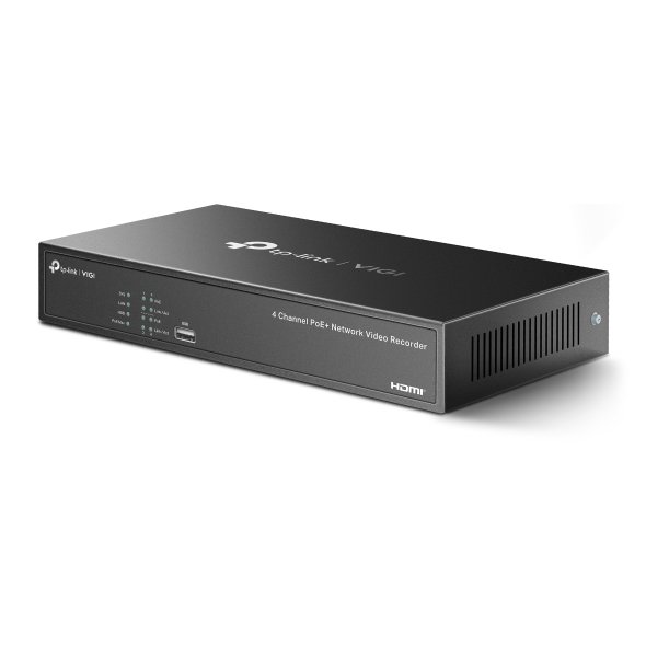 TP-Link VIGI NVR1004H-4P 4CH PoE Network Video Recorder view 2