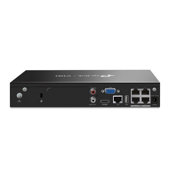 TP-Link VIGI NVR1004H 4CH Network Video Recorder view 3