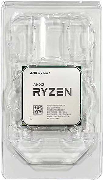 AMD Ryzen 5 5600 TRAY view 2