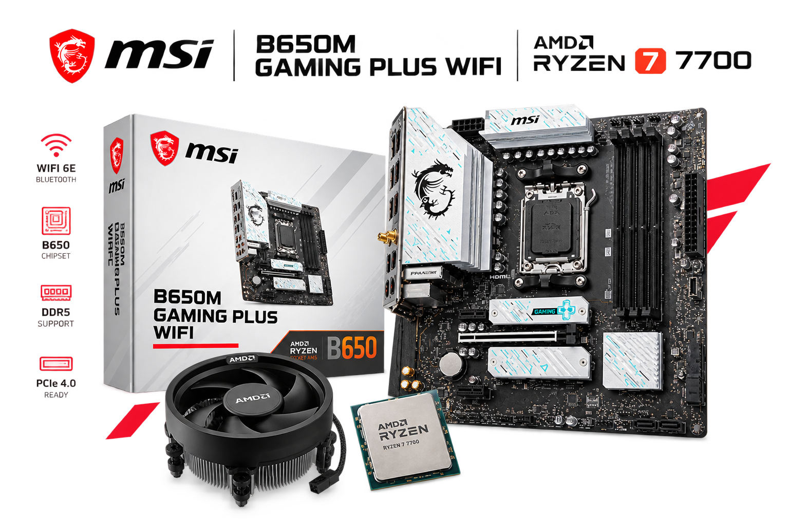 Ryzen 7 7700 x MSI B650M